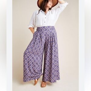Maeve Terrace Floral Pants | Anthropologie
